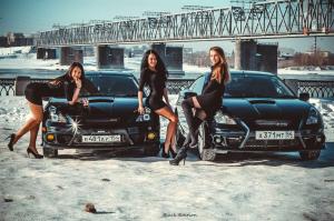 Опасные девушки и их автомобили