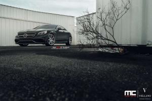 2015 Mercedes-Benz S63 Coupe AMG by MC Custom on Vellano Wheels