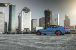 2015 BMW M4 Coupe GTRS4 Yas Marina Blue by Vorsteiner