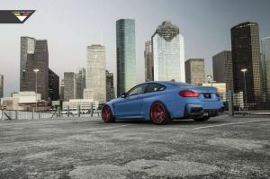 2015 BMW M4 Coupe GTRS4 Yas Marina Blue by Vorsteiner
