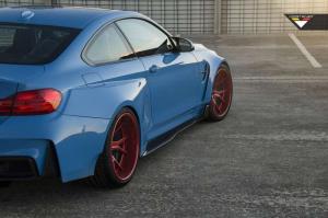 2015 BMW M4 Coupe GTRS4 Yas Marina Blue by Vorsteiner