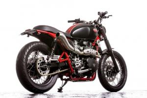 2013 Triumph Bonneville SE Street Bob by Down & Out