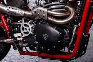 2013 Triumph Bonneville SE Street Bob by Down & Out