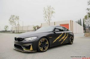 2015 BMW M4 Coupe by Impressive Wrap