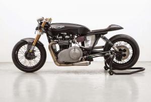Кастом байка Triumph Salt Racer