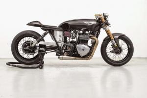 2008 Triumph Thruxton Salt Racer Custom