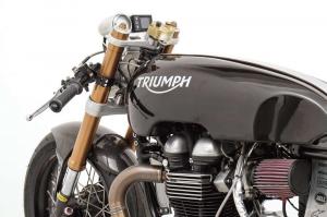 2008 Triumph Thruxton Salt Racer Custom