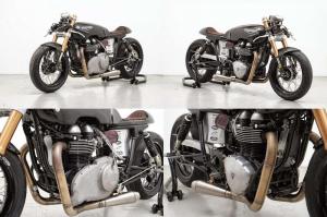 2008 Triumph Thruxton Salt Racer Custom