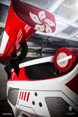 2015 Ferrari 458 Challenge Evoluzione by Impressive Wrap