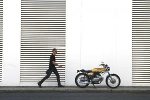 1974 Benelli SS125  by Ellaspede