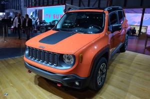 2014 Jeep Renegade Trailhawk Live From Geneva 2014