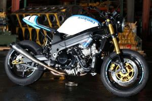 Suzuki Cafe Racer от Nick OKanes