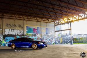 2015 BMW M6 Coupe San Marino Blue on Strasse Wheels