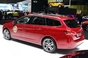 2014 Peugeot 308 SW Live From Geneva 2014