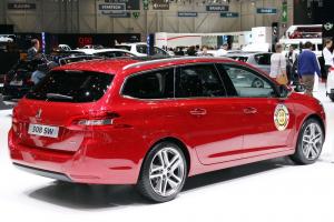 2014 Peugeot 308 SW Live From Geneva 2014