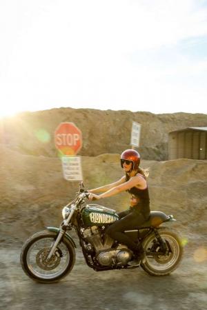 2001 Harley-Davidson Sportster 883 Blondezilla Scrembler