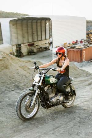 2001 Harley-Davidson Sportster 883 Blondezilla Scrembler