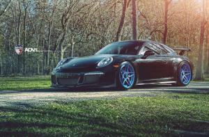 2015 Porsche 991 GT3 on ADV.1 Wheels ADV05SMV2CS )