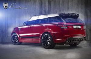 2015 Land Rover Range Rover Sport CLR RS Firenze Red by Lumma Design