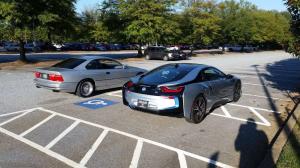 BMW i8 и BMW 850Ci