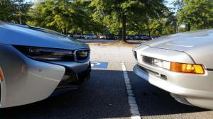 BMW i8 и BMW 850Ci
