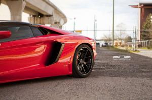 2015 Lamborghini Aventador LP700-4 Roadster on PUR Wheels