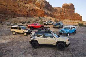 Празднование Пасхи в Jeep