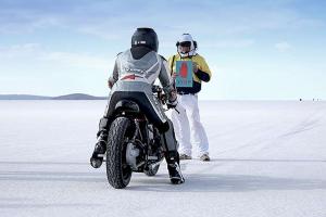 1987 BMW R100 Salt Racer by Skrunkwerks
