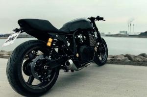 2015 Yamaha XJR1300 Skullmonkee by Wrenchmonkees