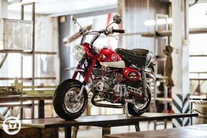 2015 Honda Z50JZ Monkey by Nick Sawyer