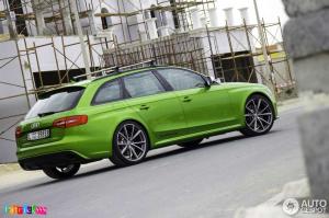 2015 Audi RS4 Wagon Java Green