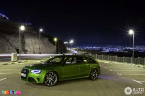 2015 Audi RS4 Wagon Java Green