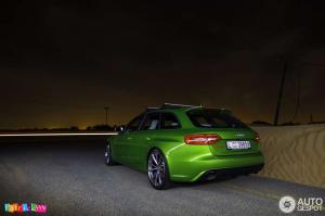 2015 Audi RS4 Wagon Java Green
