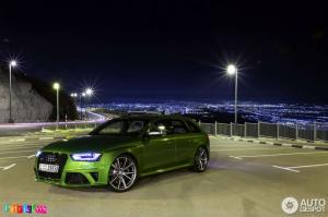 2015 Audi RS4 Wagon Java Green