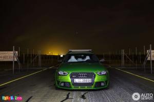 2015 Audi RS4 Wagon Java Green