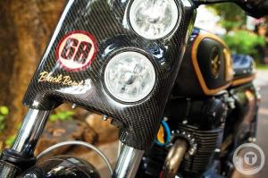 2015 Honda CB450 Black Bomber by Gearhead Monkey Garage