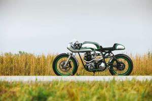 1968 Norton Commando 750 Misty Green by Fuller Moto