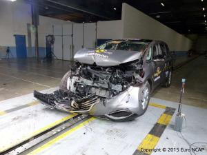 Краш-тест Renault Espace 2015 года