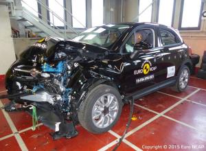 Краш-тест Fiat 500X 2015 года
