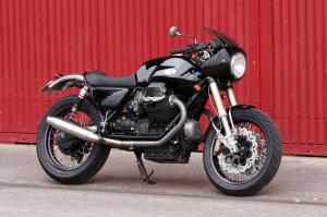 1975 Moto Guzzi Motonero Black Roadster