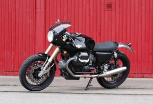 1975 Moto Guzzi Motonero Black Roadster