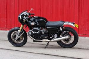 1975 Moto Guzzi Motonero Black Roadster