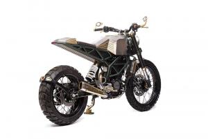 2015 KTM 200 Duke Alchemist by Mean Green Customs