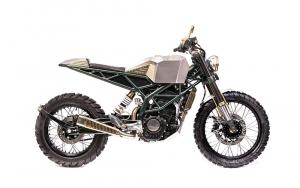 2015 KTM 200 Duke Alchemist by Mean Green Customs
