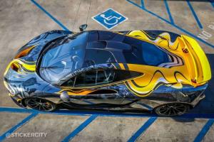 2015 McLaren P1 Tatoo Edition by Sticker City