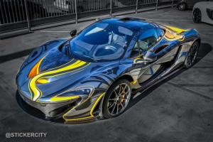 2015 McLaren P1 Tatoo Edition by Sticker City