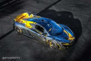 2015 McLaren P1 Tatoo Edition by Sticker City