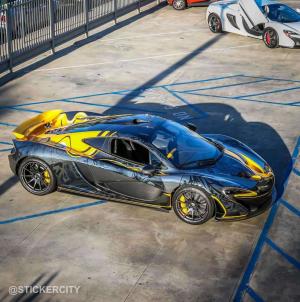 2015 McLaren P1 Tatoo Edition by Sticker City