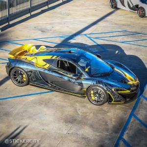 2015 McLaren P1 Tatoo Edition by Sticker City