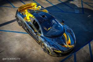 2015 McLaren P1 Tatoo Edition by Sticker City
